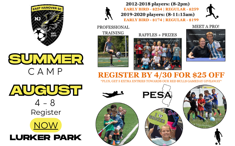 2025 PESA Summer Soccer Camp
