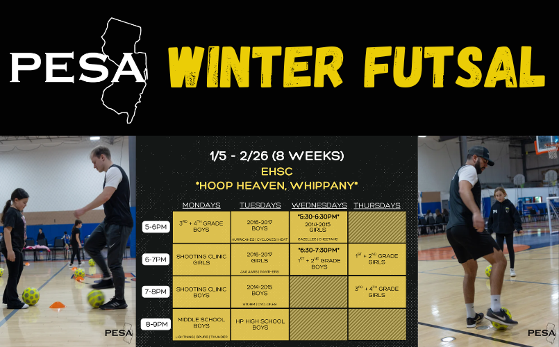 2025 PESA Winter Futsal