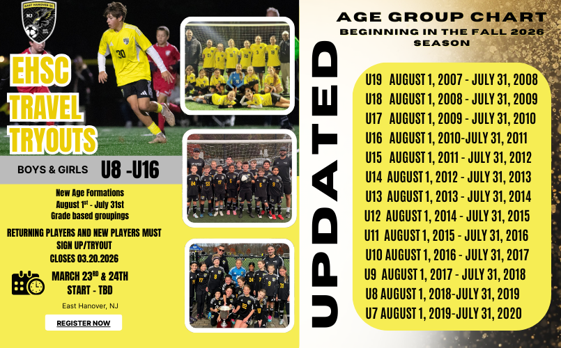 2026 - 2027 EHSC Travel Tryouts